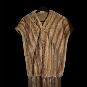 Mink Vintage Shawl
